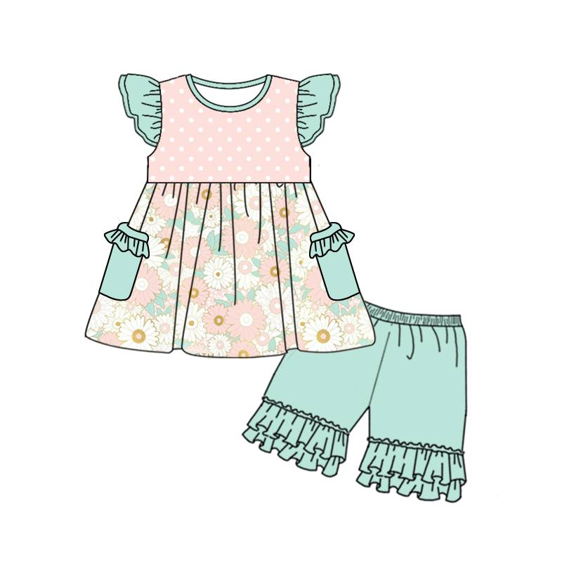 GSSO1078 flower girl shorts outfit preorder 202403