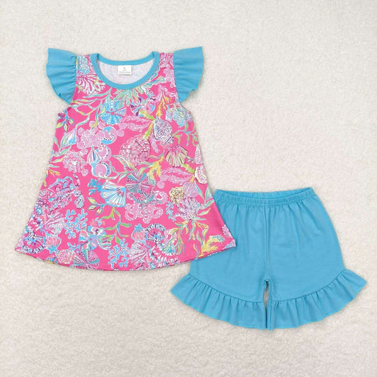 GSSO1086 flower girl shorts outfit preorder 202405 RTS