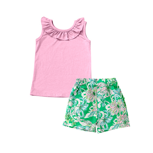 GSSO1110 preorder flower summer girl outfit 202403