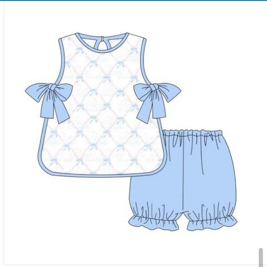 GSSO1119 preorder flower summer girl outfit 202403