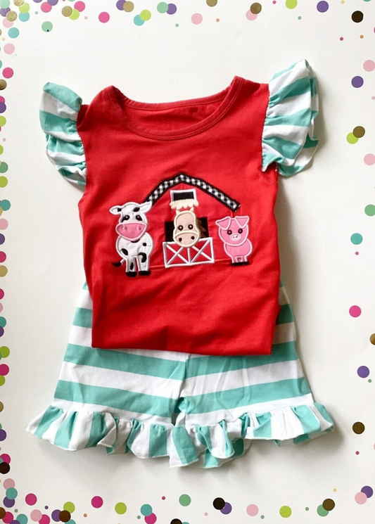 GSSO1224 preorder cow girl summer outfit 202403