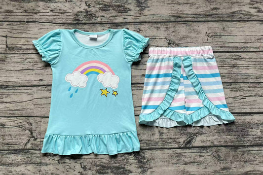 GSSO1227 preorder rainbow girl summer outfit 202405