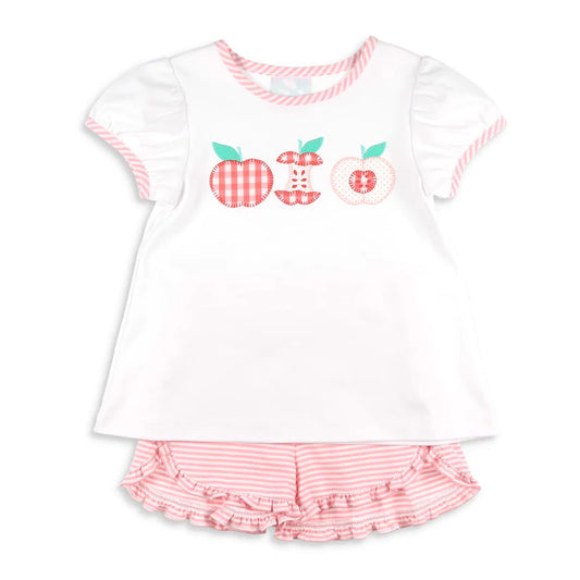 GSSO1231 school apple shorts girl summer outfit 202403 preorder