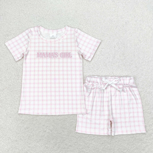 GSSO1236 embroidery mama's girl summer outfit 202406 RTm