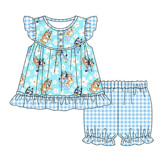 GSSO1245 preorder bluey girl summer outfit 202403