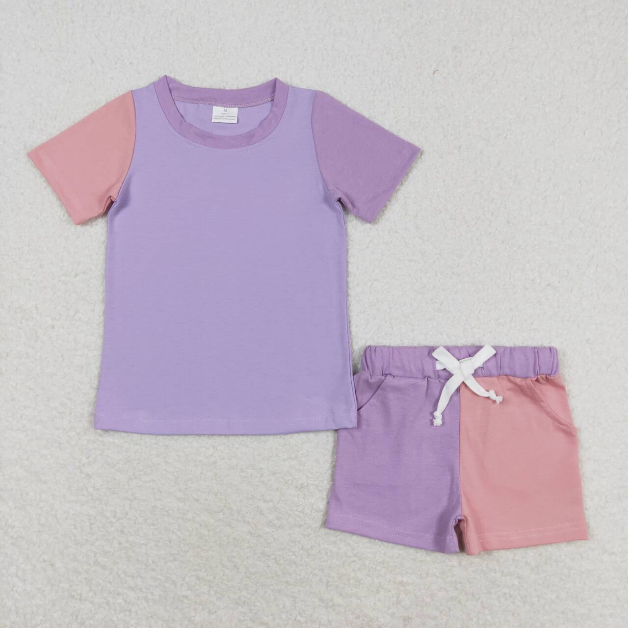 GSSO1270 summer cotton girl outfit 202405 RTS sibling