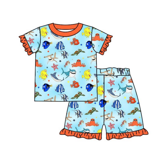 GSSO1288 preorder fish summer girl outfit 202404