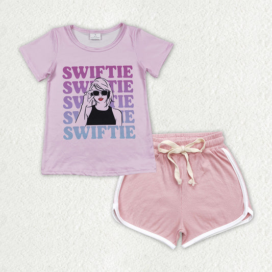 GSSO1314 Taylor swift  cotton shorts summer girl outfit 202404 RTS