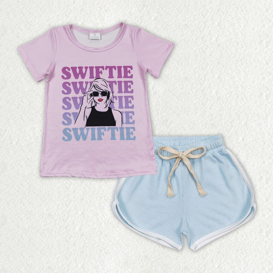 GSSO1315 Taylor swift  cotton shorts summer girl outfit 202404 RTS