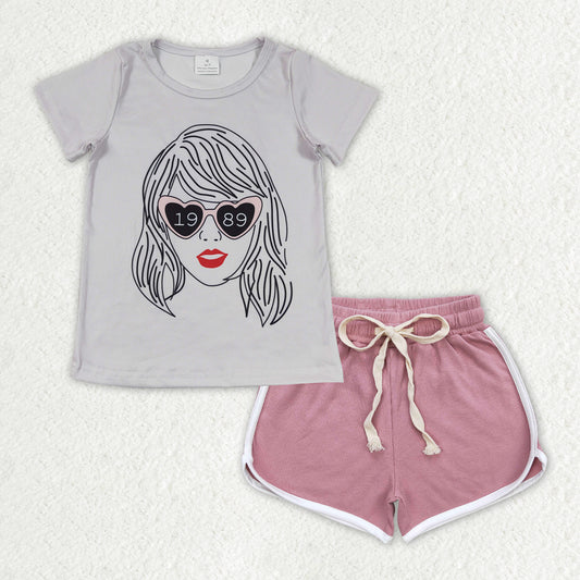 GSSO1328 Taylor swift  cotton shorts summer girl outfit 202404 RTS