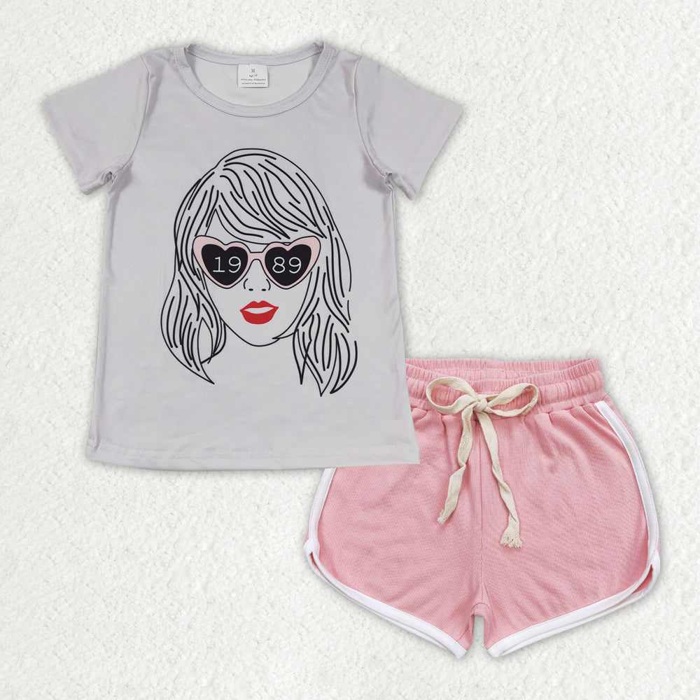 GSSO1330 Taylor swift  cotton shorts summer girl outfit 202404 RTS