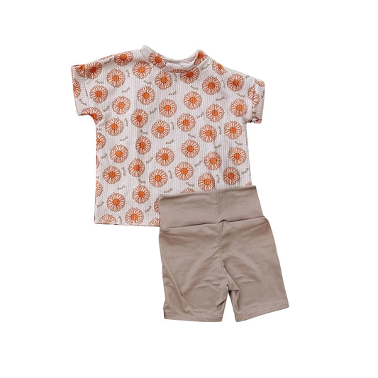 GSSO1372 girl flower summer outfit 202404 preorder
