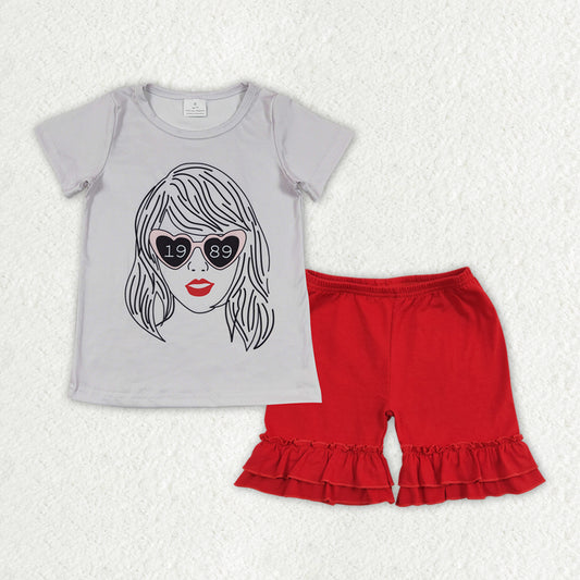 GSSO1377 组 Taylor swift  cotton shorts summer girl outfit 202404 RTS