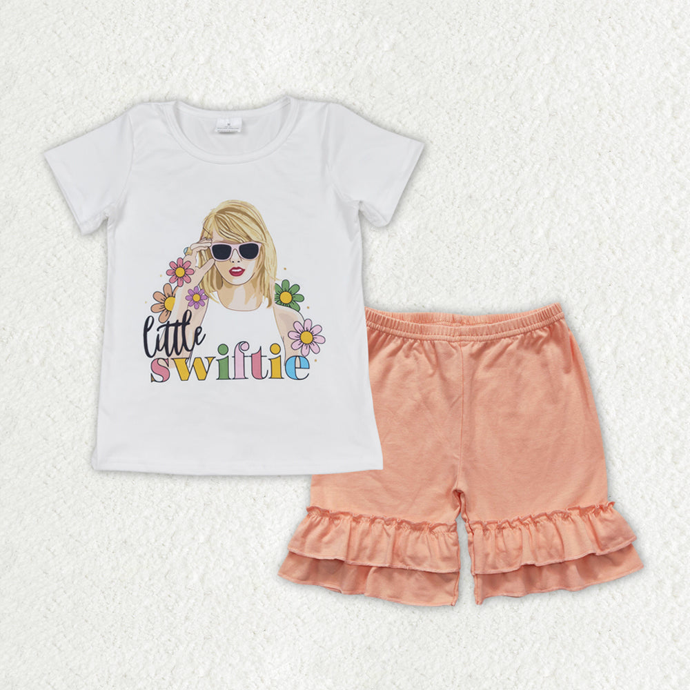 GSSO1385 组合 Taylor swift  cotton shorts summer girl outfit 202404 RTS