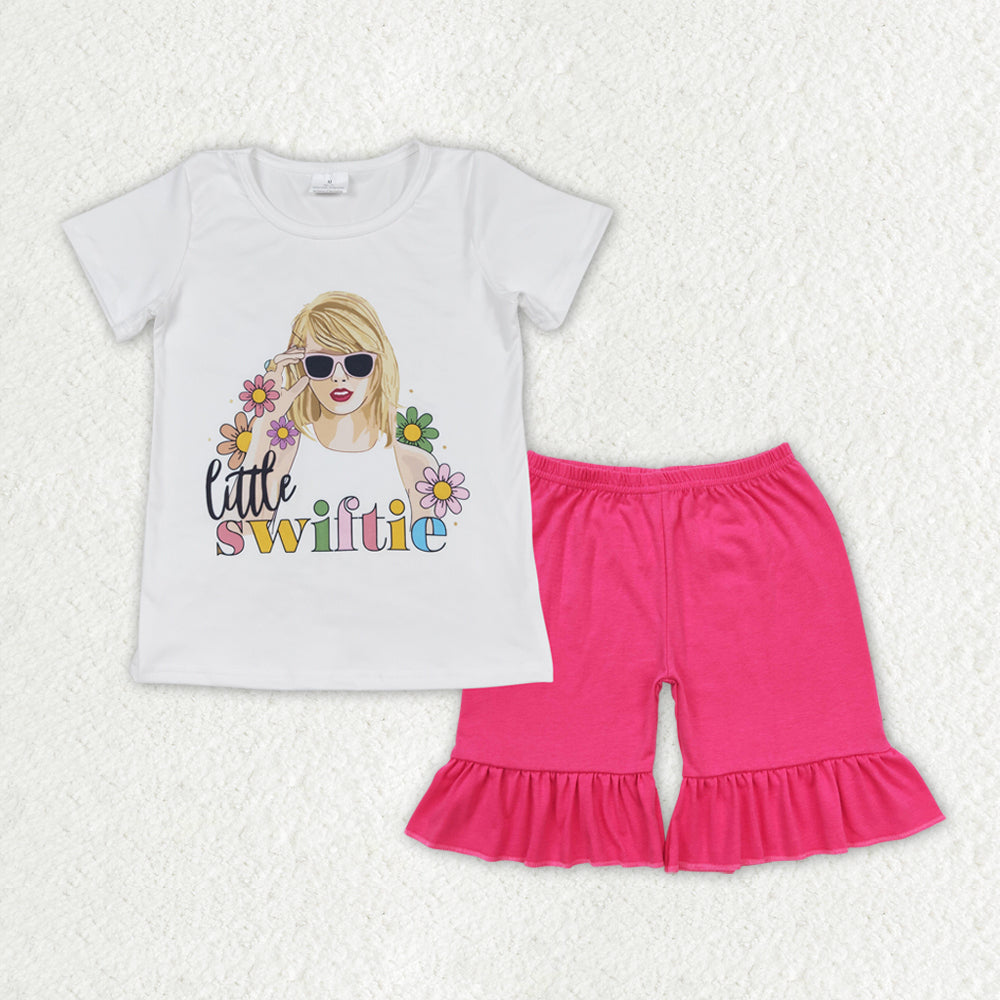 GSSO1386 组合 Taylor swift  cotton shorts summer girl outfit 202404 RTS