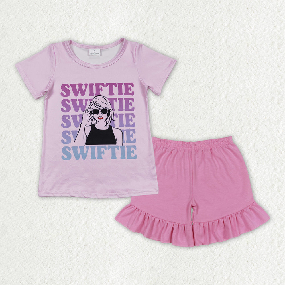 GSSO1388 组合 Taylor swift  cotton shorts summer girl outfit 202404 RTS