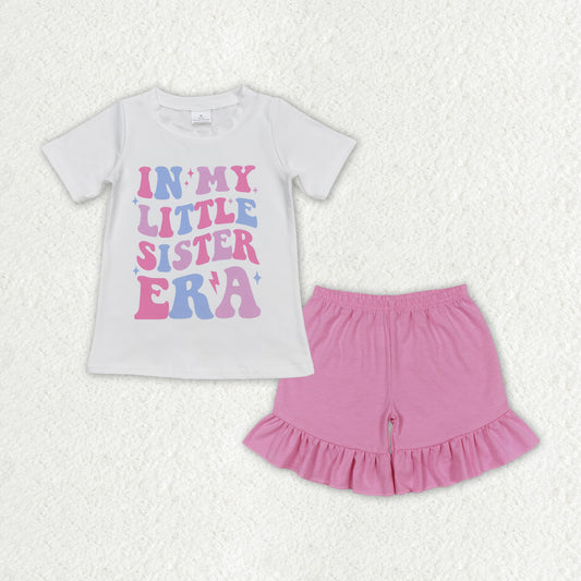 GSSO1401 组合 Taylor swift  cotton shorts summer girl outfit 202405 RTS