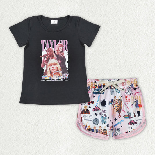 GSSO1429组合 Taylor swift western shorts girl summer outfit  202405 RTS