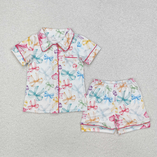 GSSO1478 colorful girl summer pajamas outfit 202412 rts