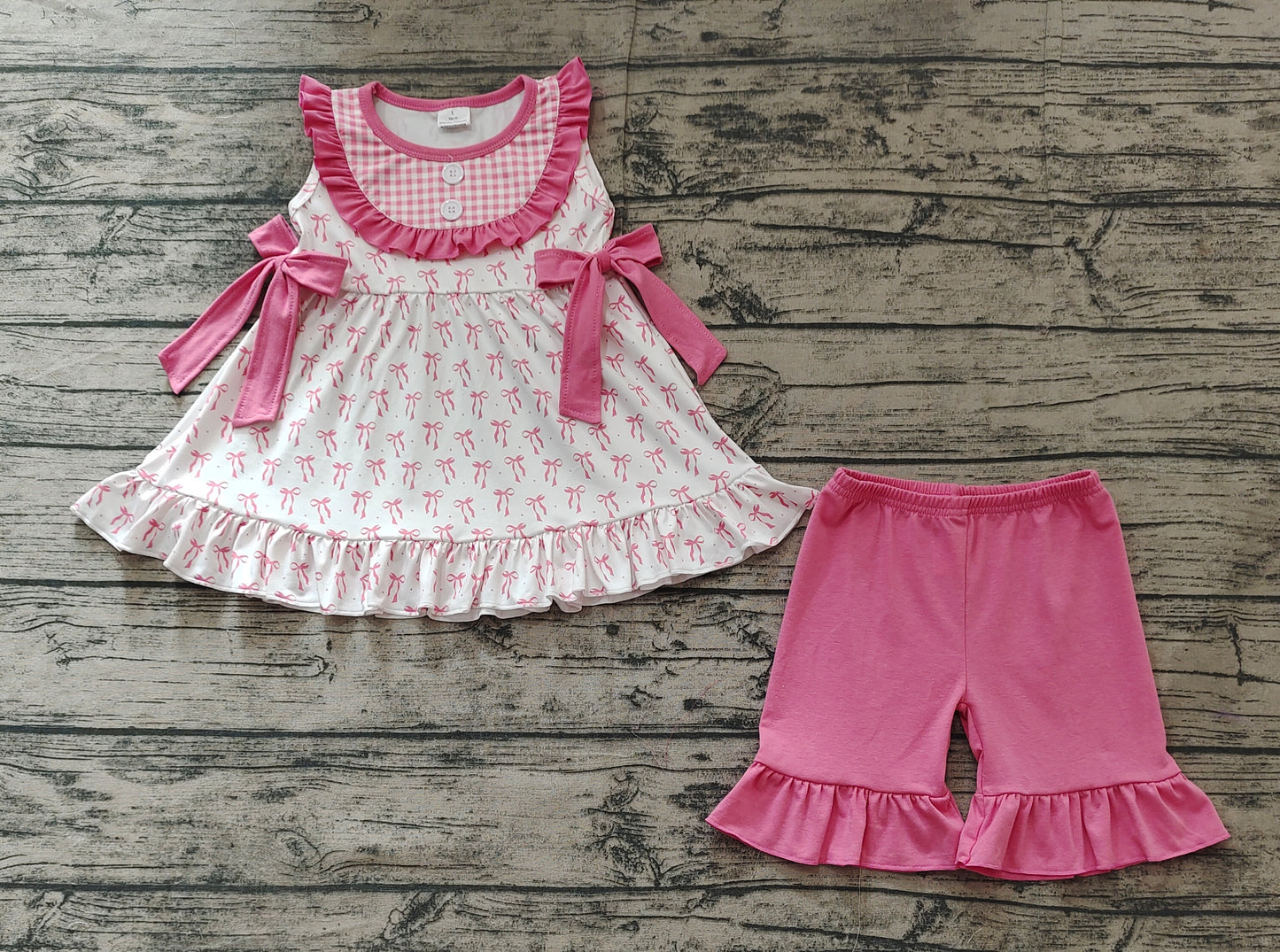 GSSO1639 preorder bow girl summer outfit 202412