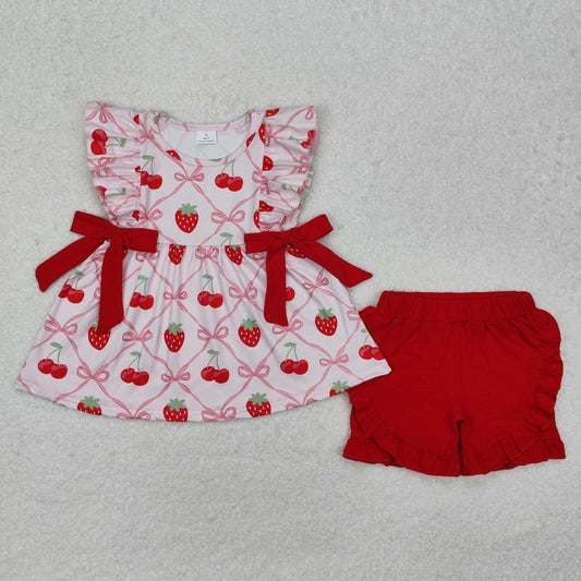 GSSO1640  strawberry girl summer outfit 202501 RTS