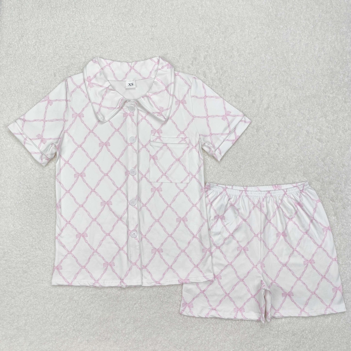 GSSO1708 adult bow pajamas women  202412 RTS