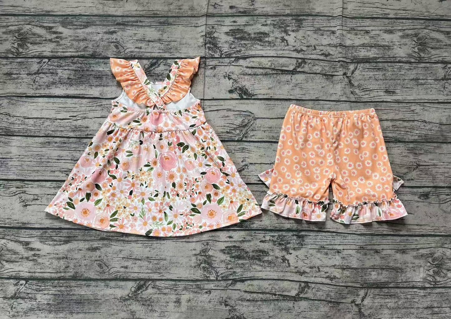 GSSO1763 flower girl summer outfit 202412 preorder