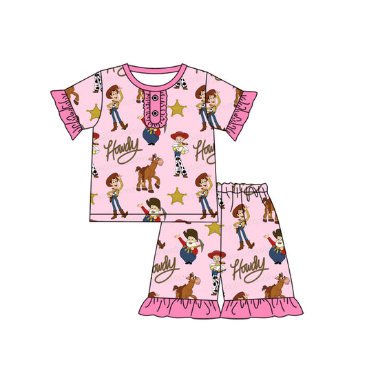 GSSO1818  toy story girl summer pajamas outfit 202412 preorder