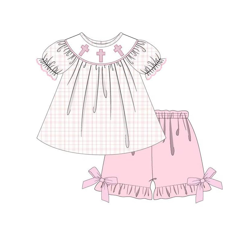 GSSO1855  Easter cross western girl outfit 202412 preorder