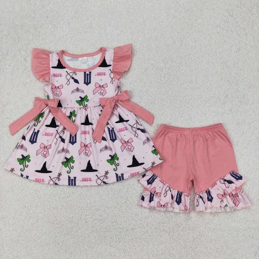 GSSO2006 bow king flowers bow western girl summer outfit 202503 RTS