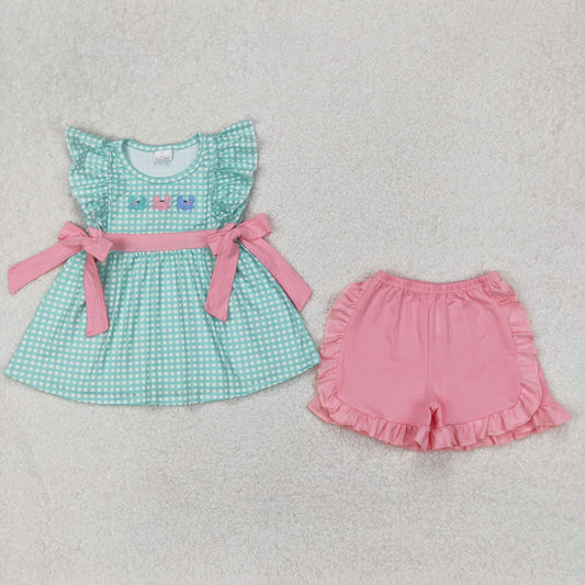 GSSO2017 crab Embroidery animal girl summer outfit 202503 RTS