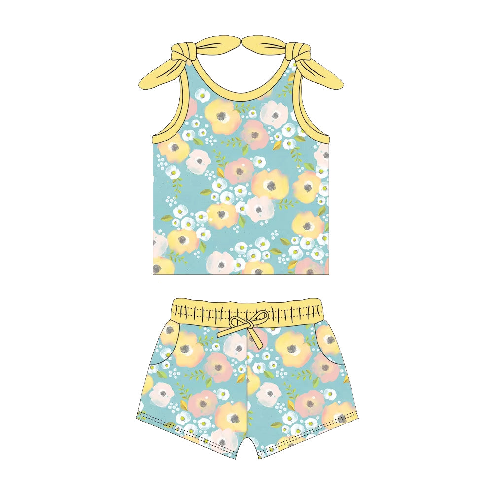 GSSO2029 flowers girl summer outfit 202501 preorder