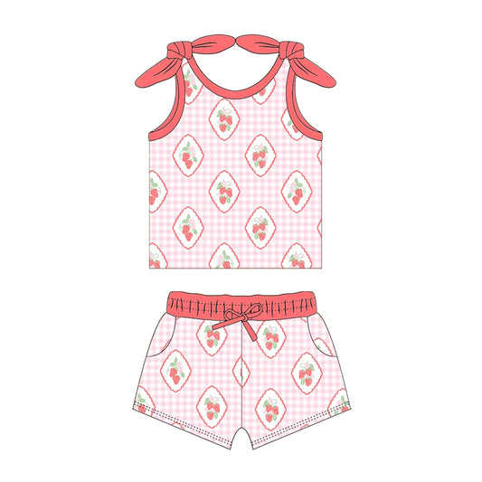 GSSO2030  strawberry girl summer outfit 202501 preorder