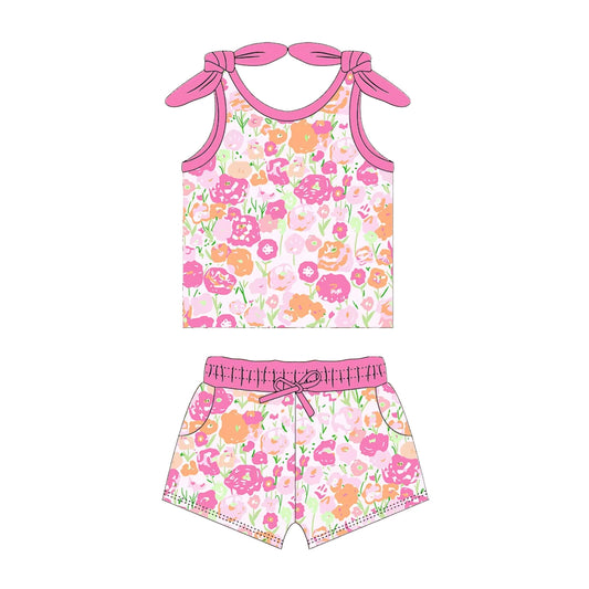 GSSO2031 flowers girl summer outfit 202501 preorder