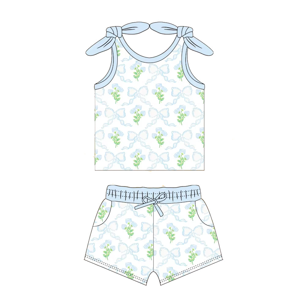 GSSO2032  flowers girl summer outfit 202501 preorder