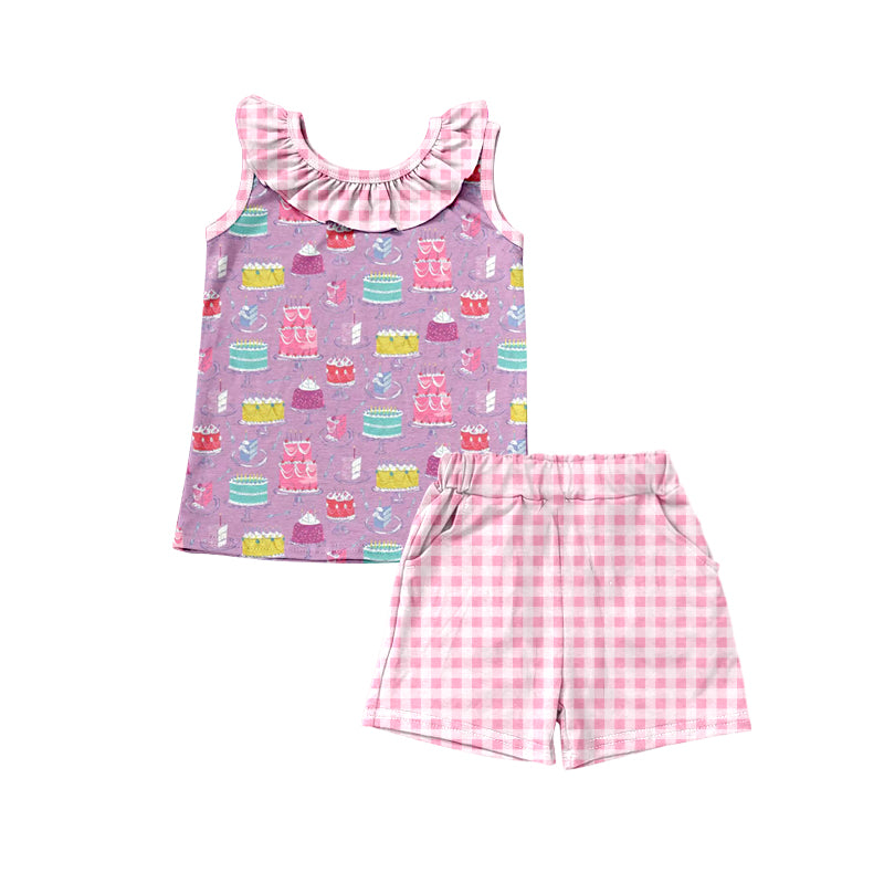 GSSO2040 Birthday cake girl summer outfit 202501 preorder