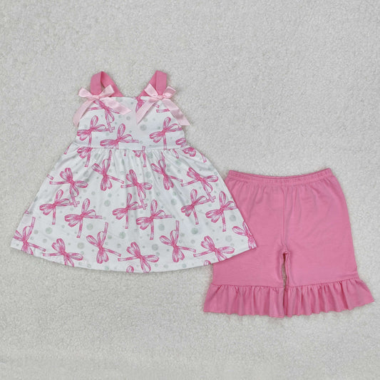 GSSO2075 girl flowers summer outfit 202502 RTS