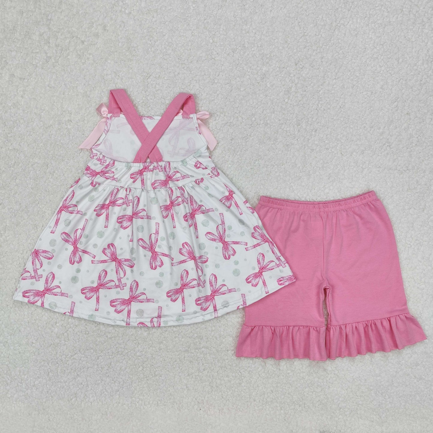 GSSO2075 girl flowers summer outfit 202502 RTS