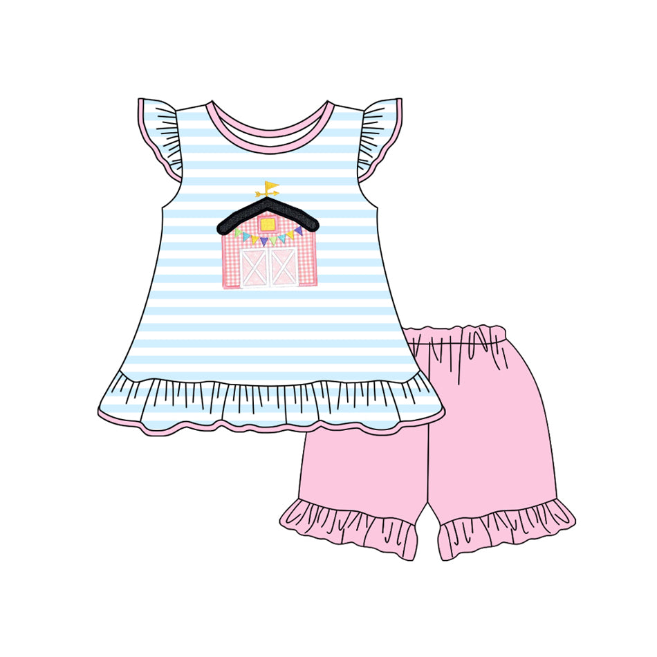 GSSO2088 western house girl  summer outfit 202502 preorder
