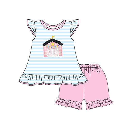 GSSO2088 western house girl  summer outfit 202502 preorder