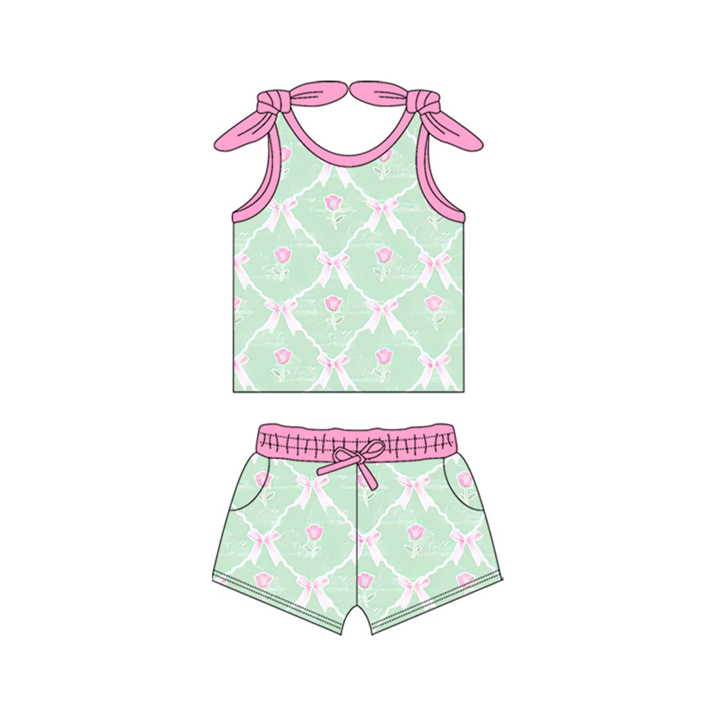 GSSO2099 flowers girl summer outfit 202502 preorder