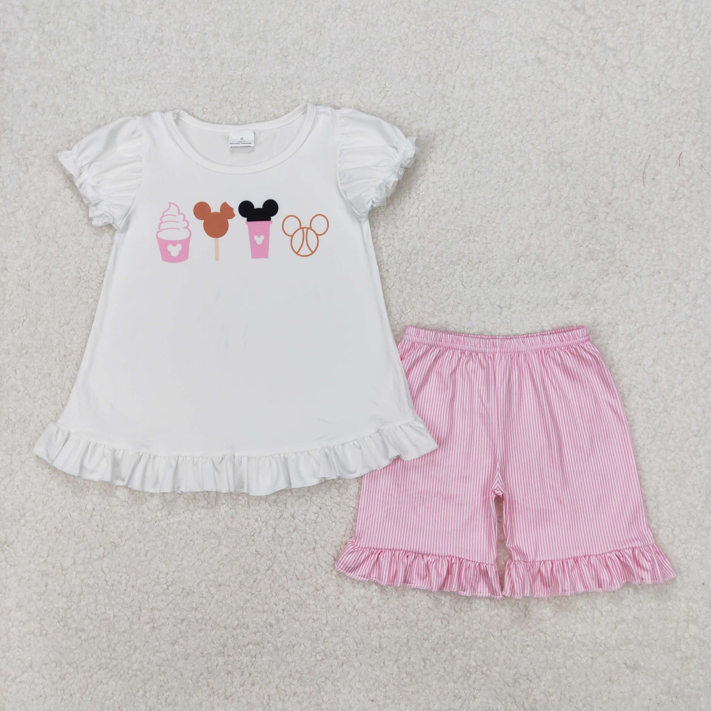 GSSO2127 cartoon mouse ice western girl summer outfit 202503 RTS
