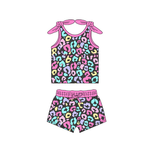 GSSO2141 leopard western girl summer outfit 202502 preorder