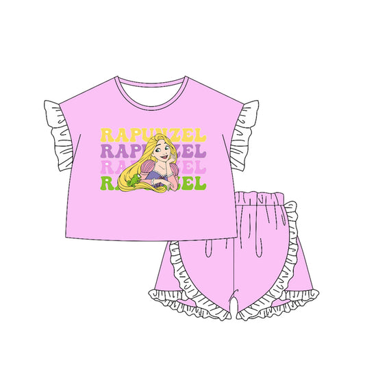 GSSO2159 princess Rapunzel long hairs girl  western girl summer outfit 202502 preorder