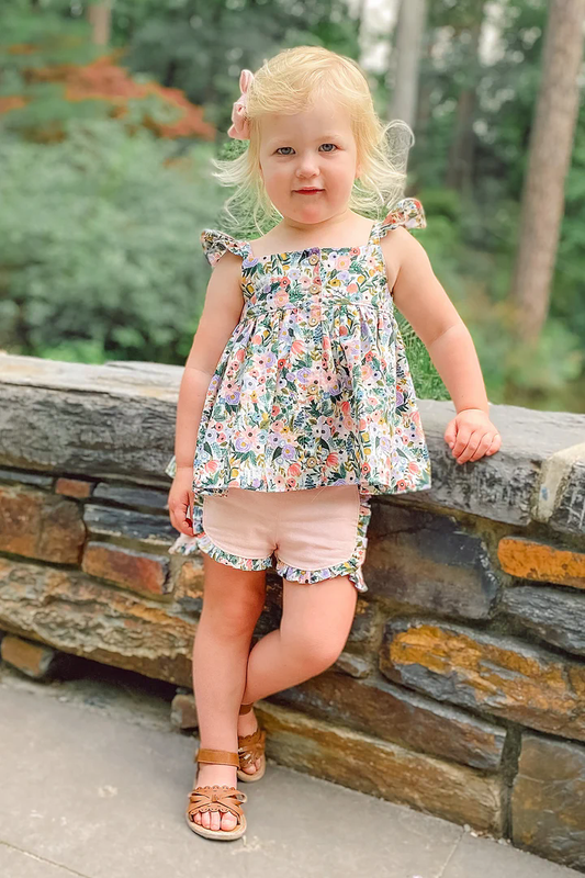 GSSO2180 flowers western girl summer outfit 202502 preorder