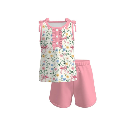 GSSO2600 Flowers girl summer outfit skirt 202504 preorder