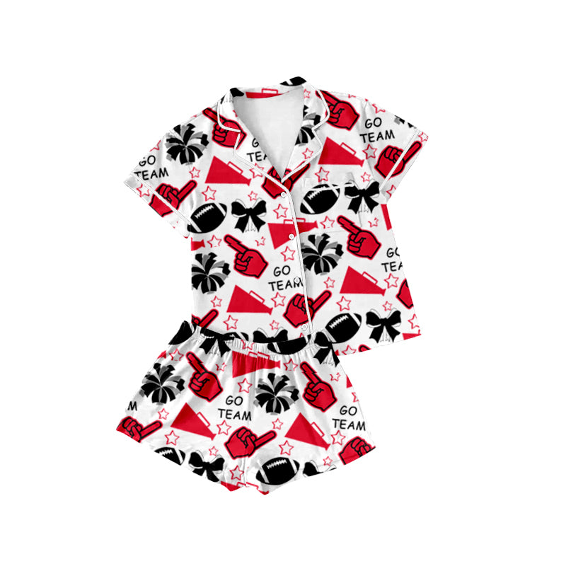 GSSO2673 cheer go team girl pajamas outfit 202506 preorder