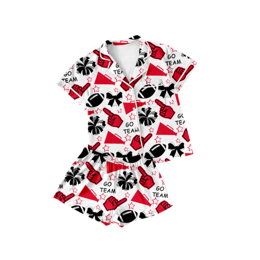 GSSO2673 cheer go team girl pajamas outfit 202506 preorder
