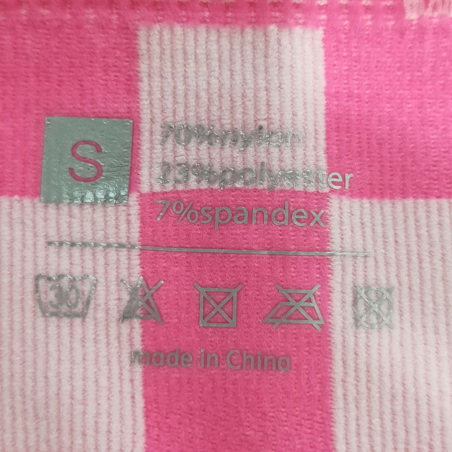 GT1190  adult Checkerboard pink top  women 202509 sibling  RTS