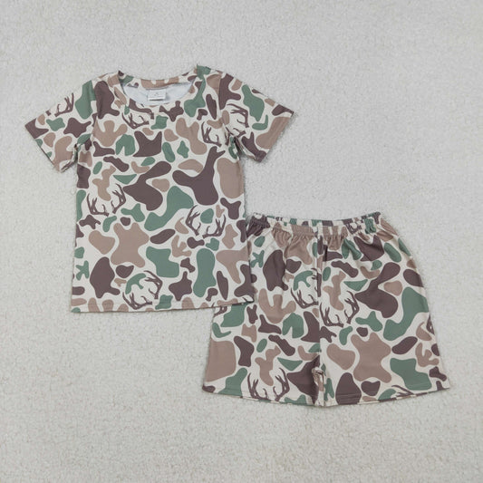 GSSO2708 camo DEER western  girl summer outfit 202510 RTS